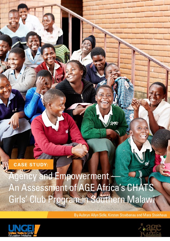 Agency and empowerment: An assessment of AGE Africa's CHATS Girls' Club Program in southern Malawi