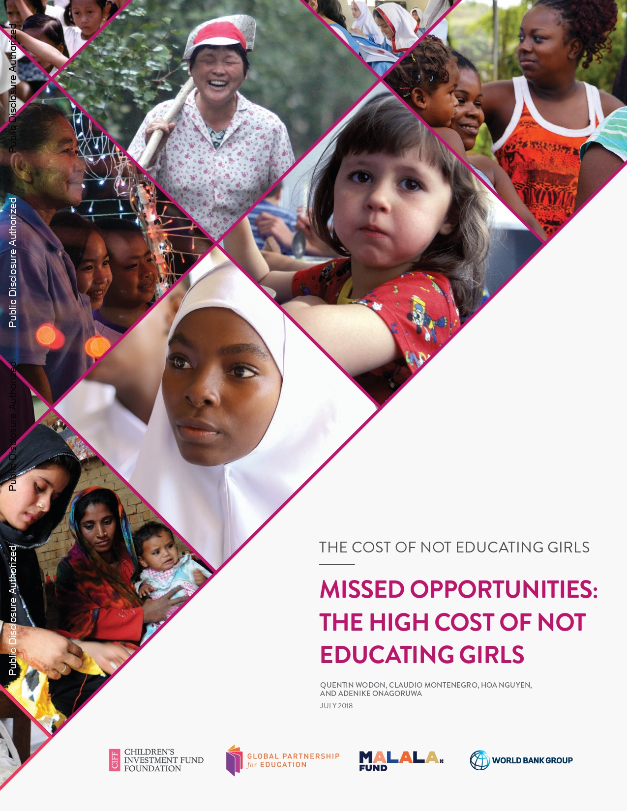 Missed Opportunities: The High Cost of Not Educating Girls