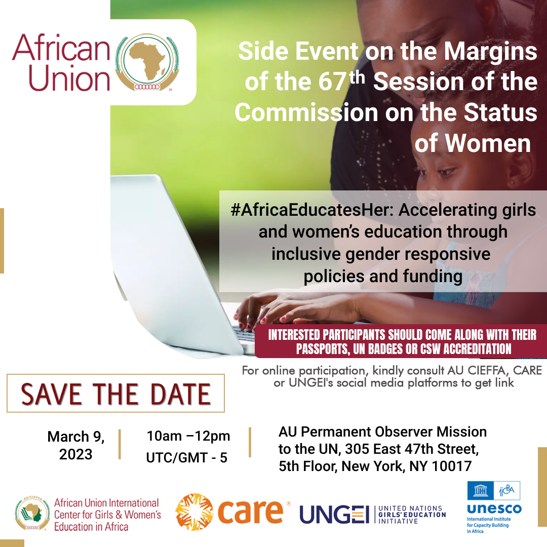 AfricaEducatesHer: Accelerating girls and women’s education through inclusive and gender responsive policies and funding