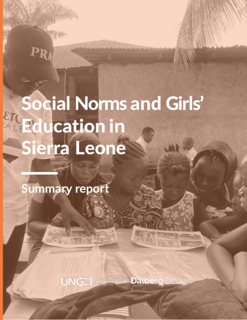 Social Norms and Girls’ Education in Sierra Leone 