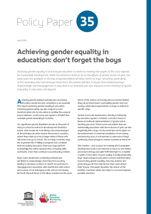 education equality articles