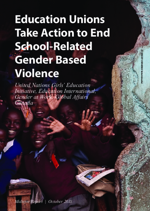 Education unions take action to end school-related gender based violence