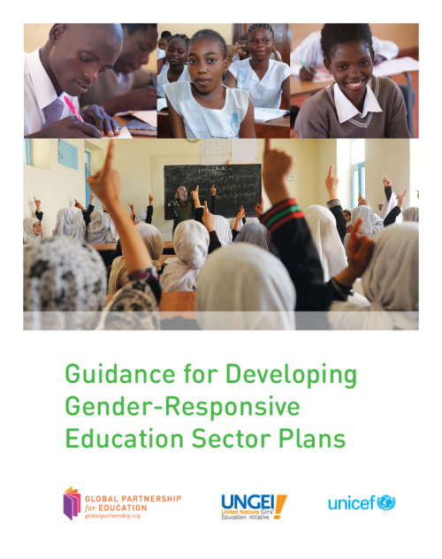 Guidance for developing gender-responsive education sector plans