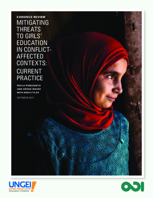 Mitigating Threats to Girls' Education in Conflict Affected Contexts: Current Practice 