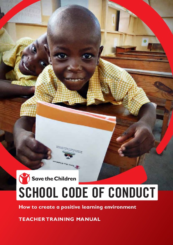 School Code of Conduct Teacher Training Manual