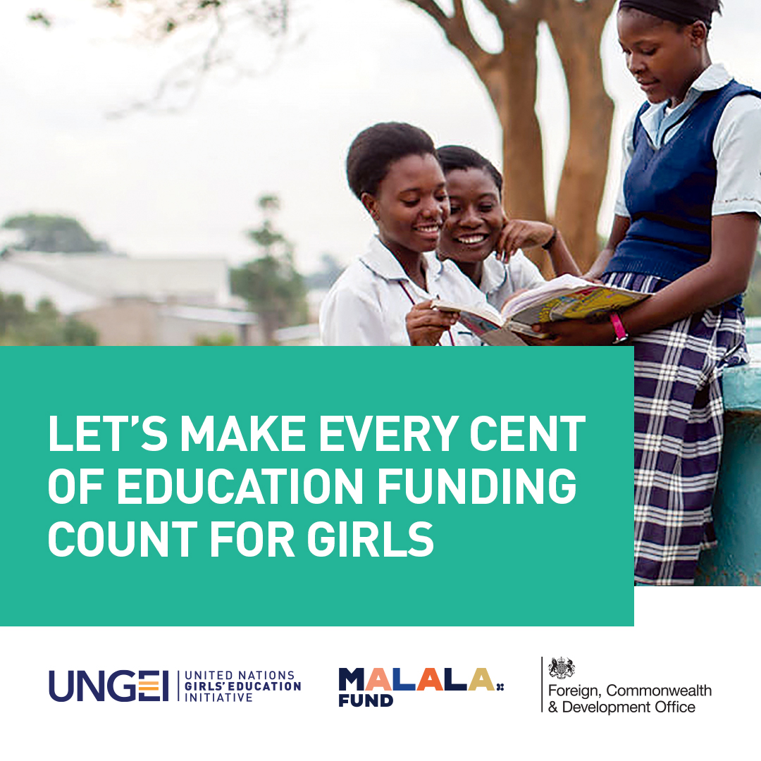 Let's make every cent of education funding count for girls. 