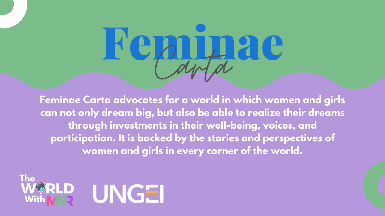 Feminae Carta - Womens Voices