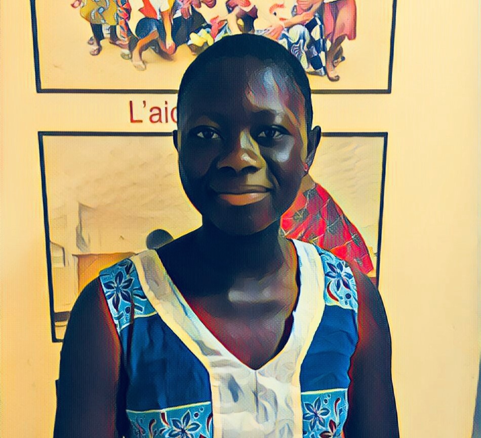 Sonia understands first-hand the value of education, especially for Togolese girls. She hopes to be a role model for other girls fighting against social and gender norms in their communities. (Photo: Gloria Diamond/Pathways Togo