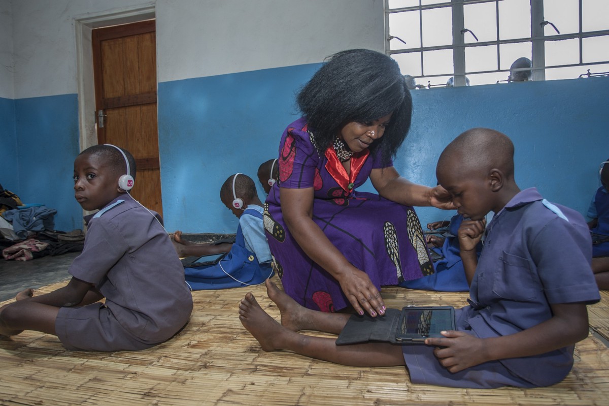 Teachers are some of the most hard-working and under-valued members of society with a crucial role at the front line of development. VSO is using its deep-rooted access to raise their voices to call for change and more support. Photo: VSO/ Amos Gumulira