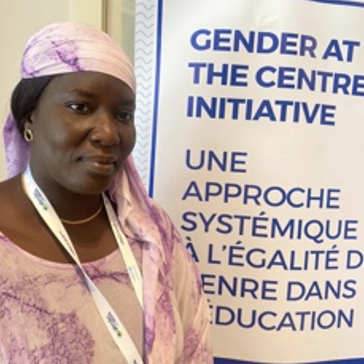 Ms Ndeye Fatma Sarr Coordinator of the Communication and Public Relations Unit 