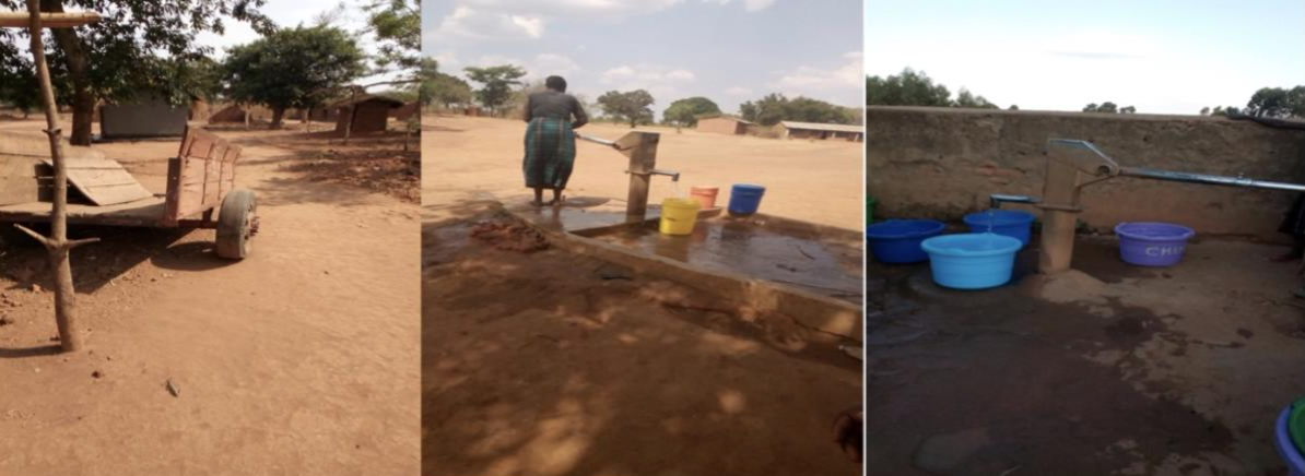 Oxcart (Chawezi, Mchinji) Importance of Water (Akuzike, Dedza) The School Borehole (Asante, Dedza)