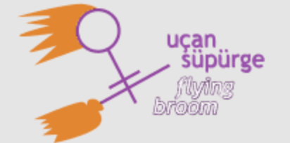 Flying broom logo