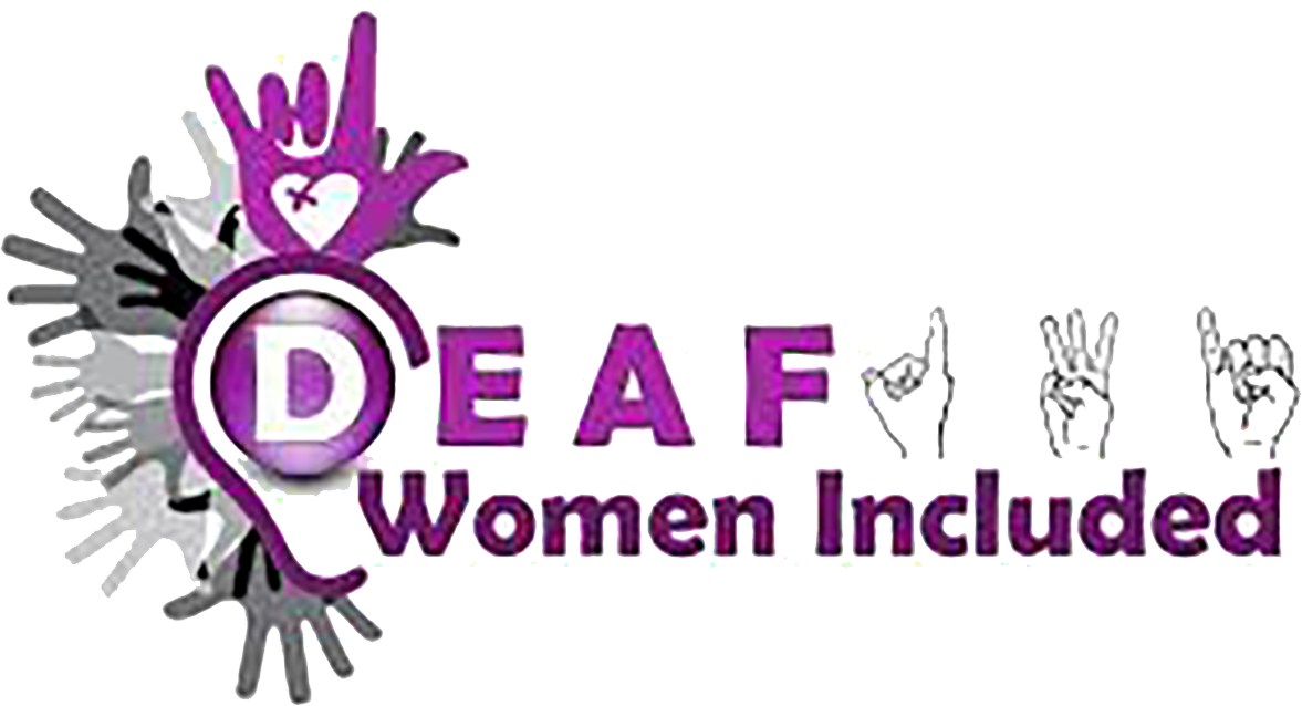 deaf women included logo