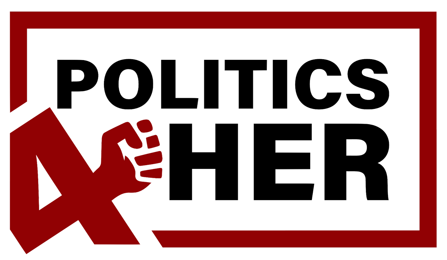 Politics for her logo